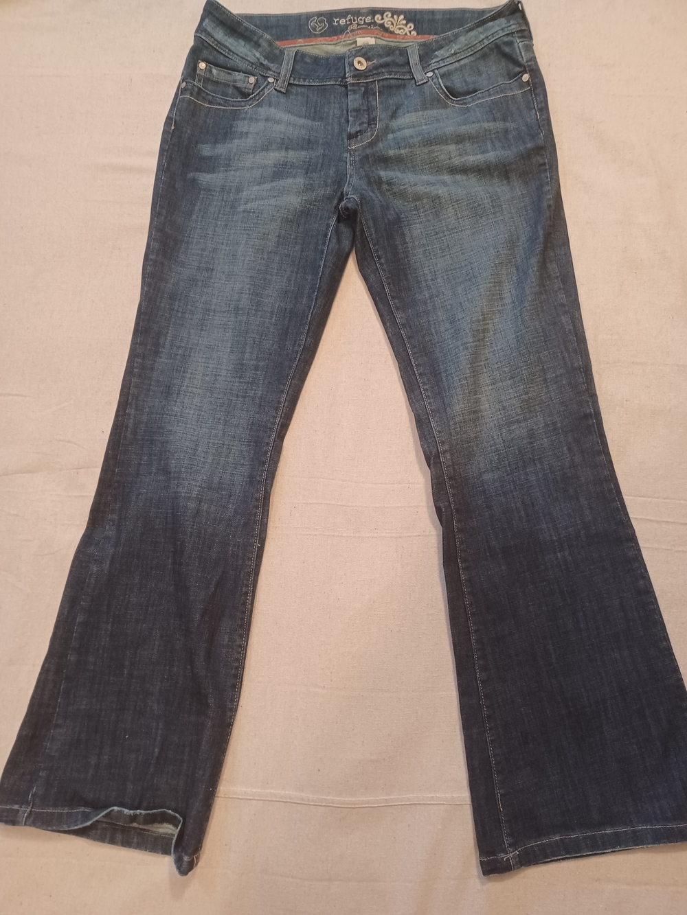 Refuge Dark Blue Bootcut Jeans Women's (Juniors) Size 13R